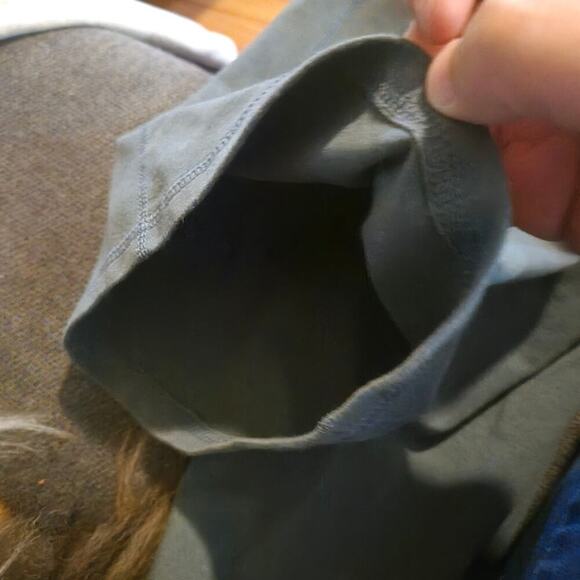 Old Navy active pants girls size xl green high rise flare criss cross waist - Picture 5 of 9